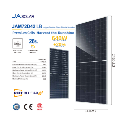 JA solar 640Вт